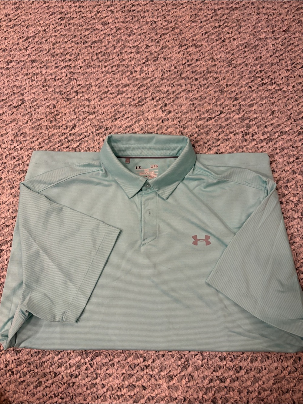 Under Armour Men’s Mint Green Performance Polo